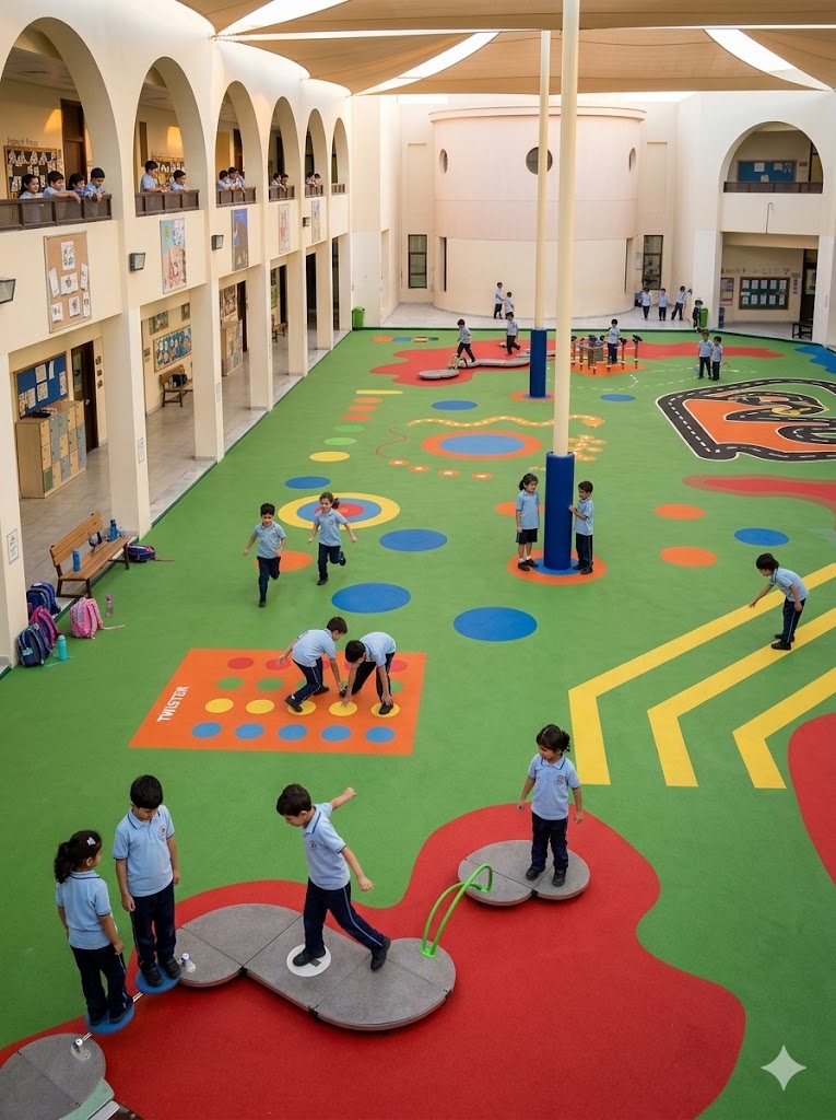 School playgrounds