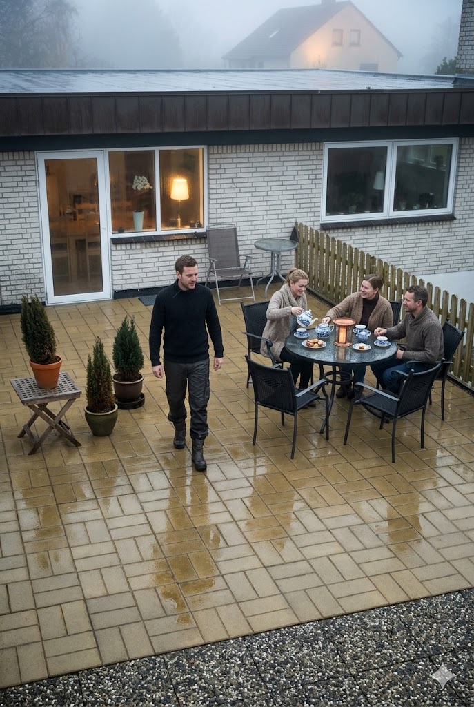 Anti-slip even in moist environments