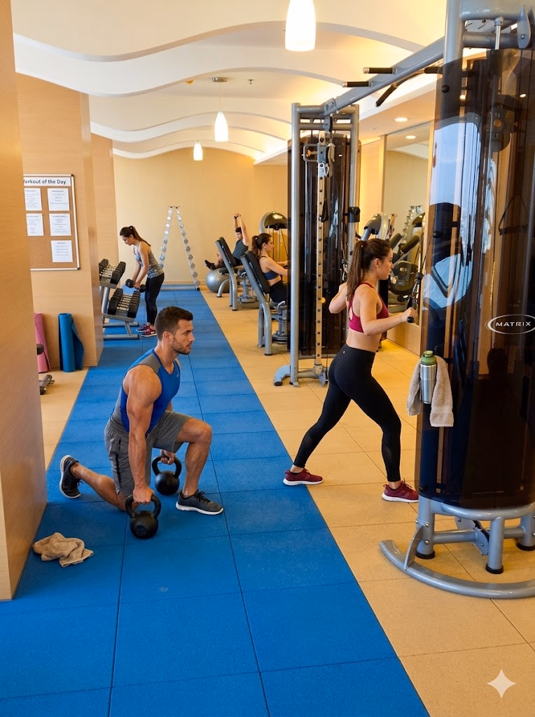 Fitness studios and gyms