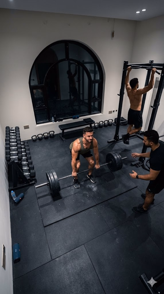 Heavy-duty rubber flooring for weightlifting areas