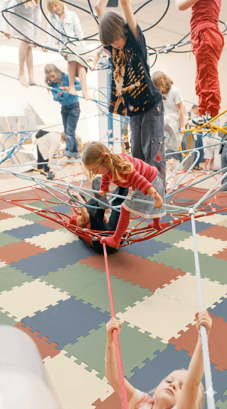 Interlocking foam mats for kids