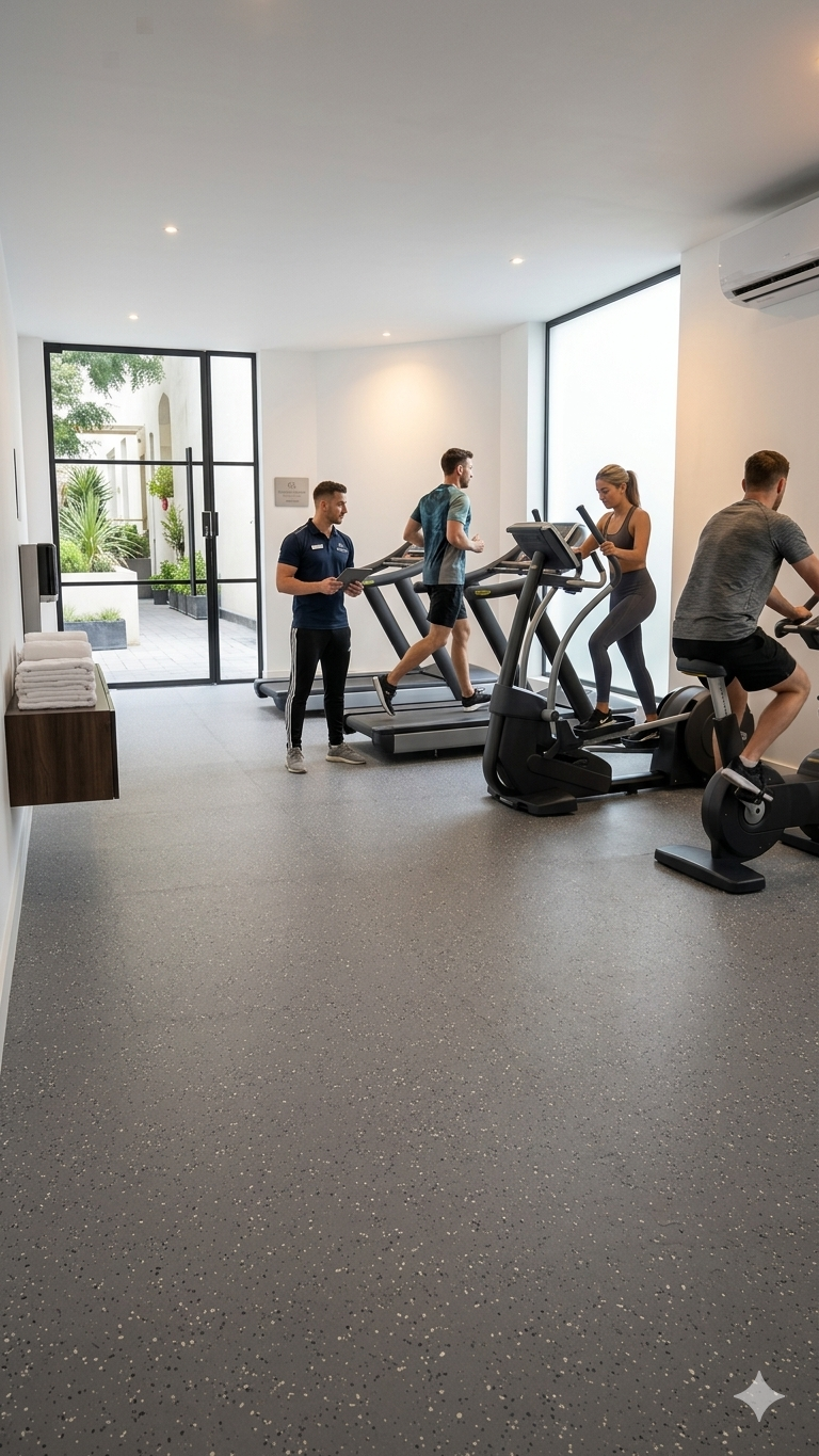 Hotel fitness facilities