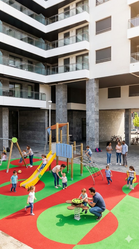 Residential playgrounds